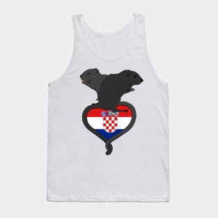 Gerbil Croatia (dark) Tank Top